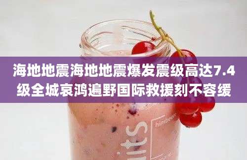海地地震海地地震爆发震级高达7.4级全城哀鸿遍野国际救援刻不容缓
