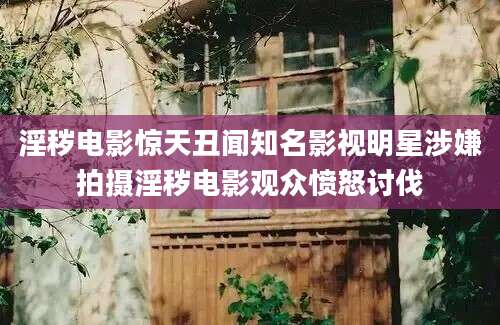 淫秽电影惊天丑闻知名影视明星涉嫌拍摄淫秽电影观众愤怒讨伐