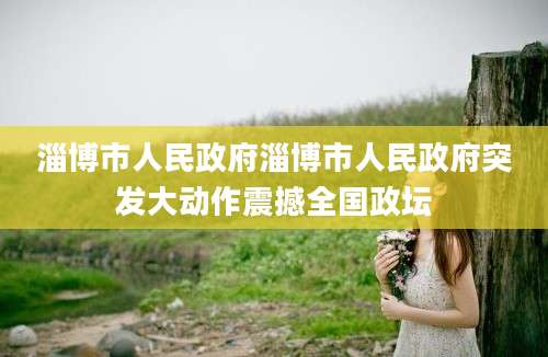 淄博市人民政府淄博市人民政府突发大动作震撼全国政坛