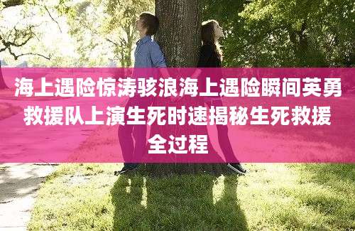 海上遇险惊涛骇浪海上遇险瞬间英勇救援队上演生死时速揭秘生死救援全过程
