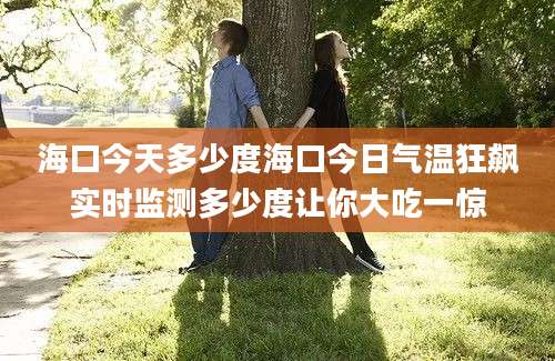 海口今天多少度海口今日气温狂飙实时监测多少度让你大吃一惊