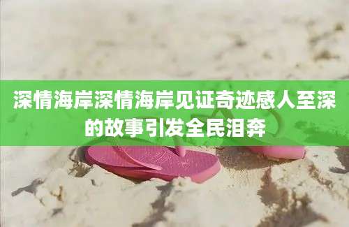 深情海岸深情海岸见证奇迹感人至深的故事引发全民泪奔
