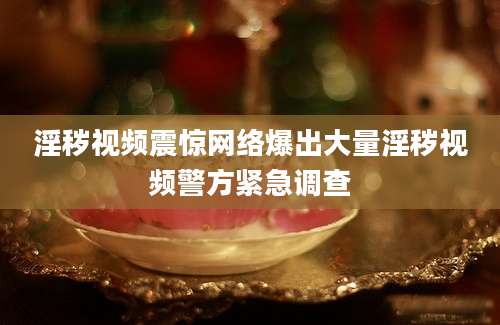 淫秽视频震惊网络爆出大量淫秽视频警方紧急调查